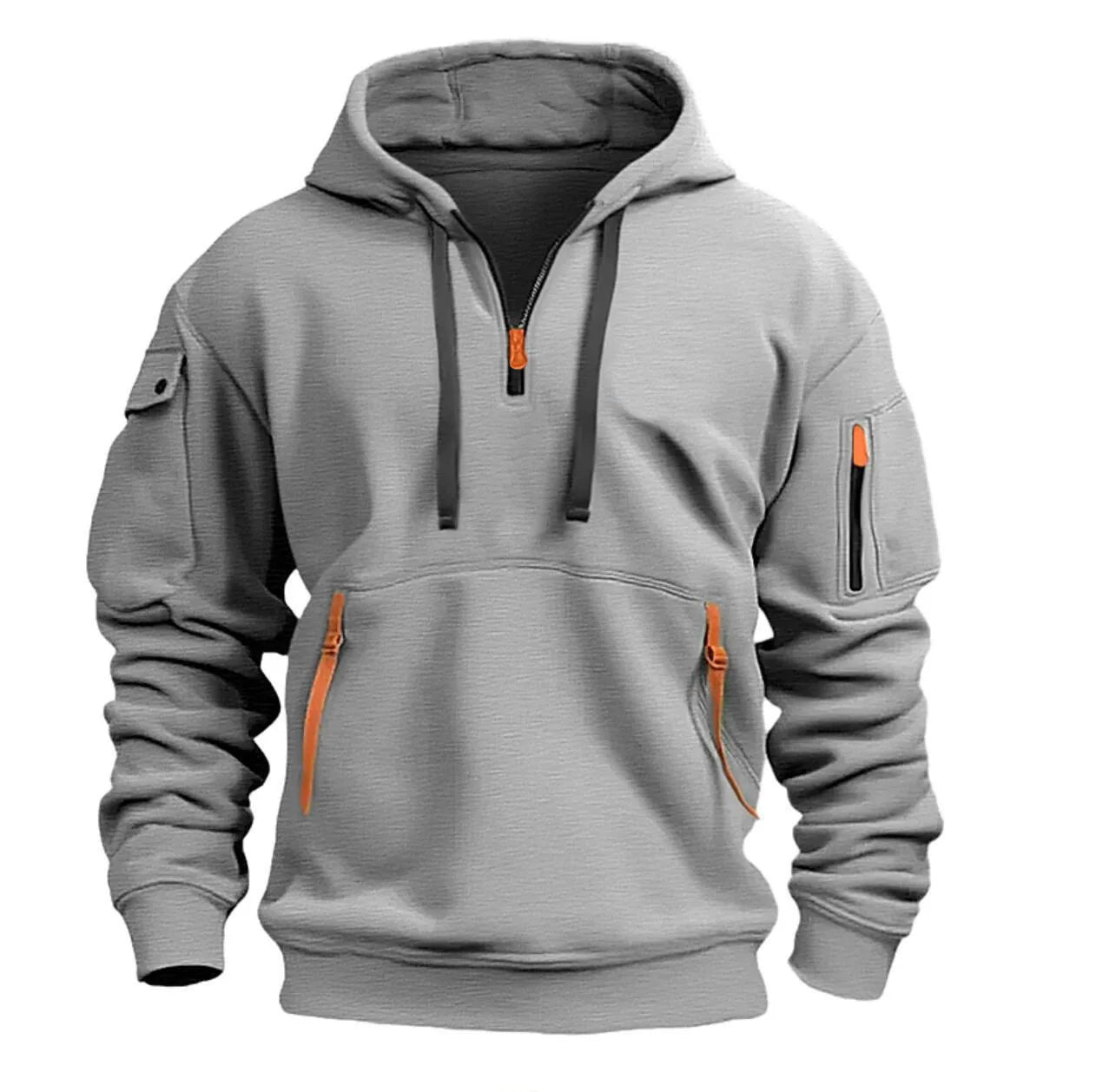 Unisex Oversized Hooded Sweatshirt - Casual Loose Pullover for Men & Women