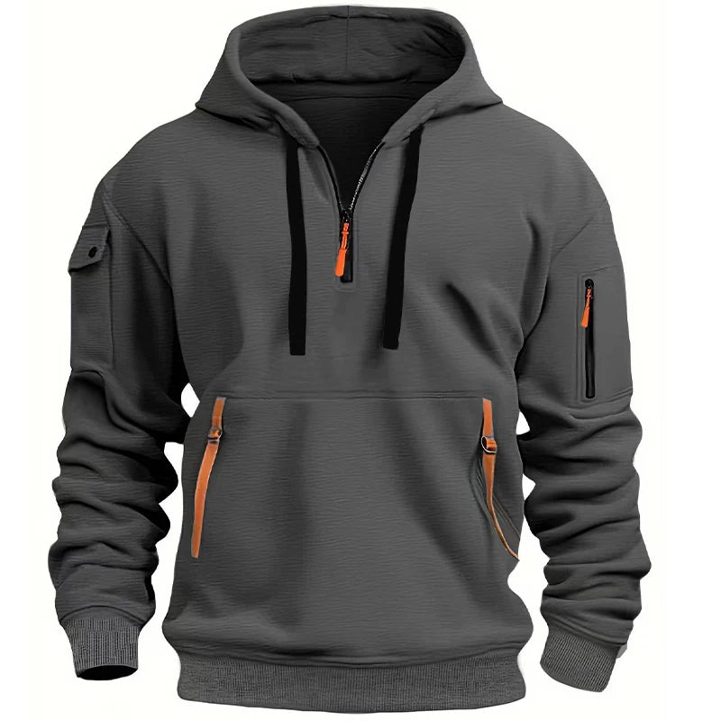 Unisex Oversized Hooded Sweatshirt - Casual Loose Pullover for Men & Women