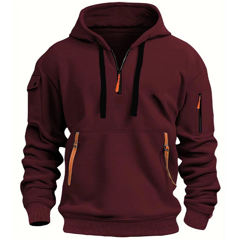 Unisex Oversized Hooded Sweatshirt - Casual Loose Pullover for Men & Women