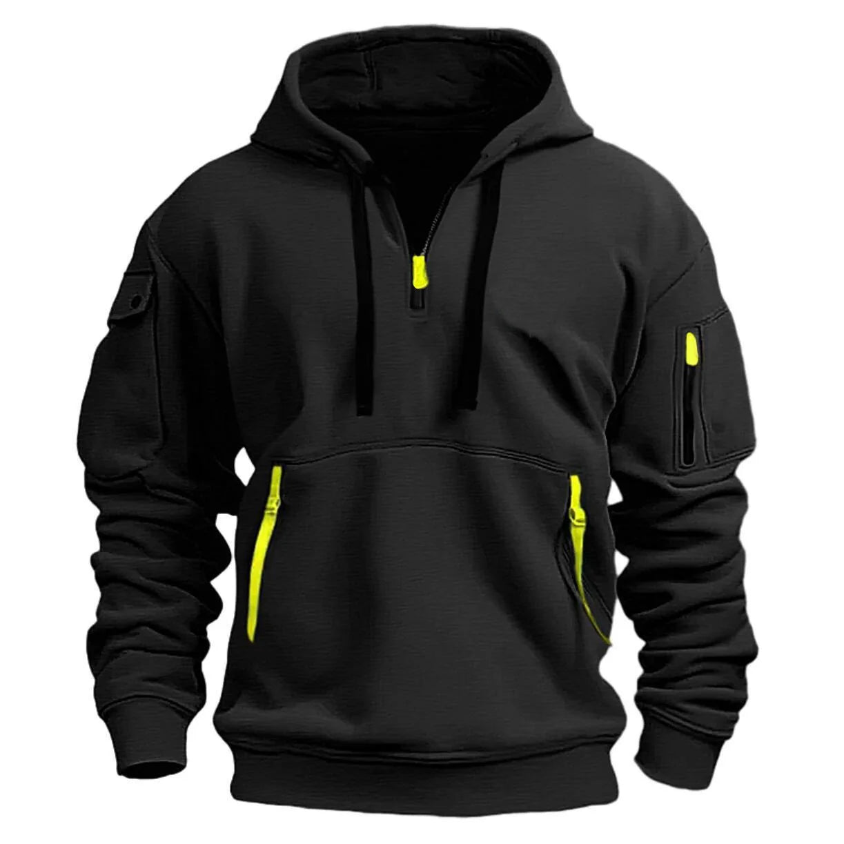 Unisex Oversized Hooded Sweatshirt - Casual Loose Pullover for Men & Women